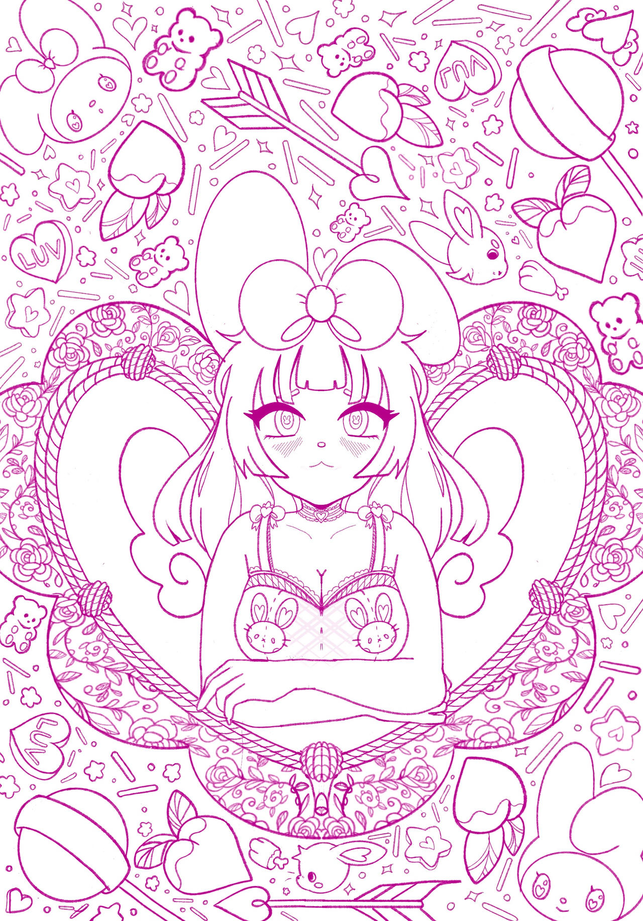 Sanrio Coloring Pages 2 4 By Pikarawrification On DeviantArt sanrio-coloring-pages-2-4-by-pikarawrification-on-deviantart