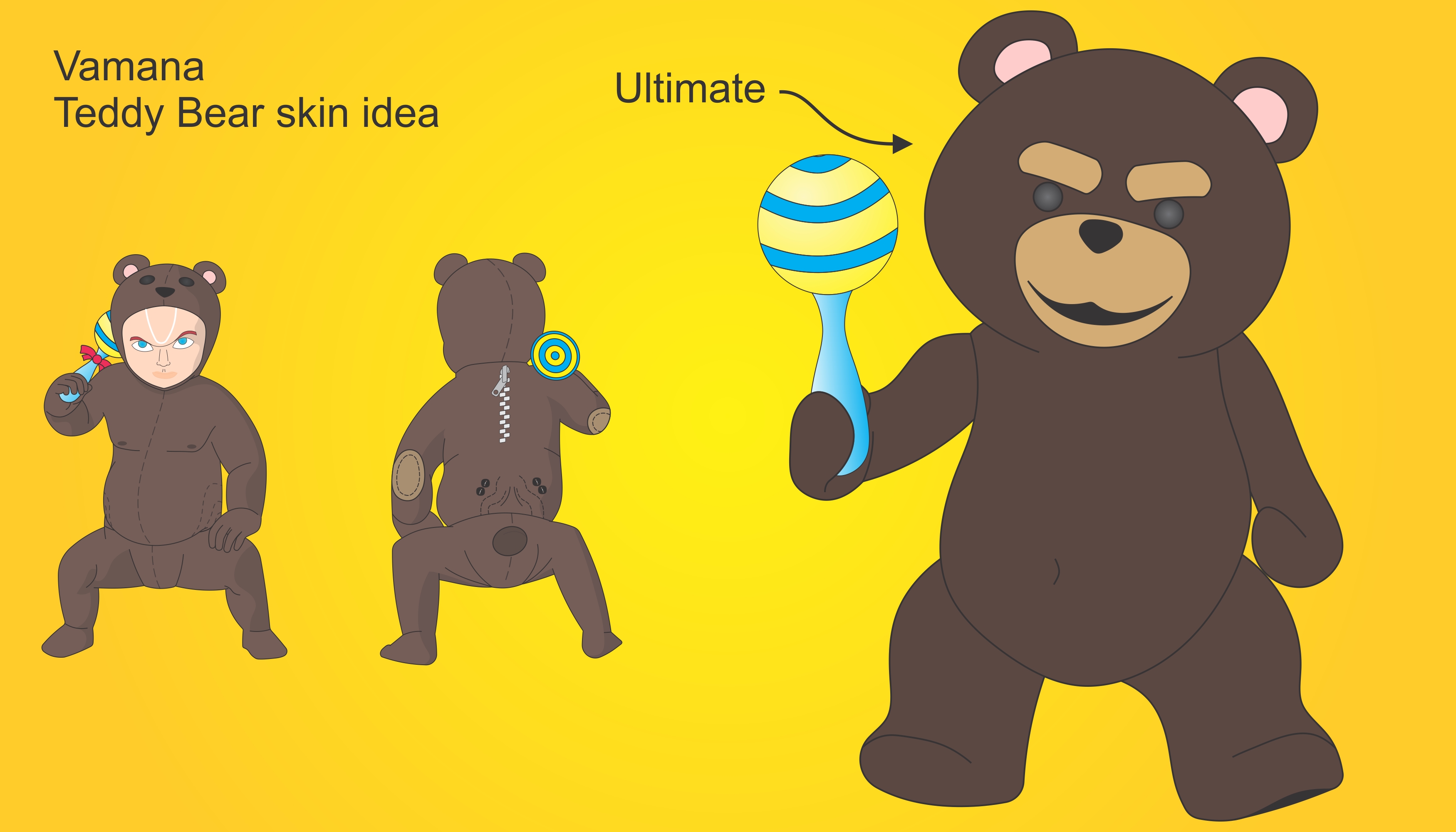 An idea for bear* skin