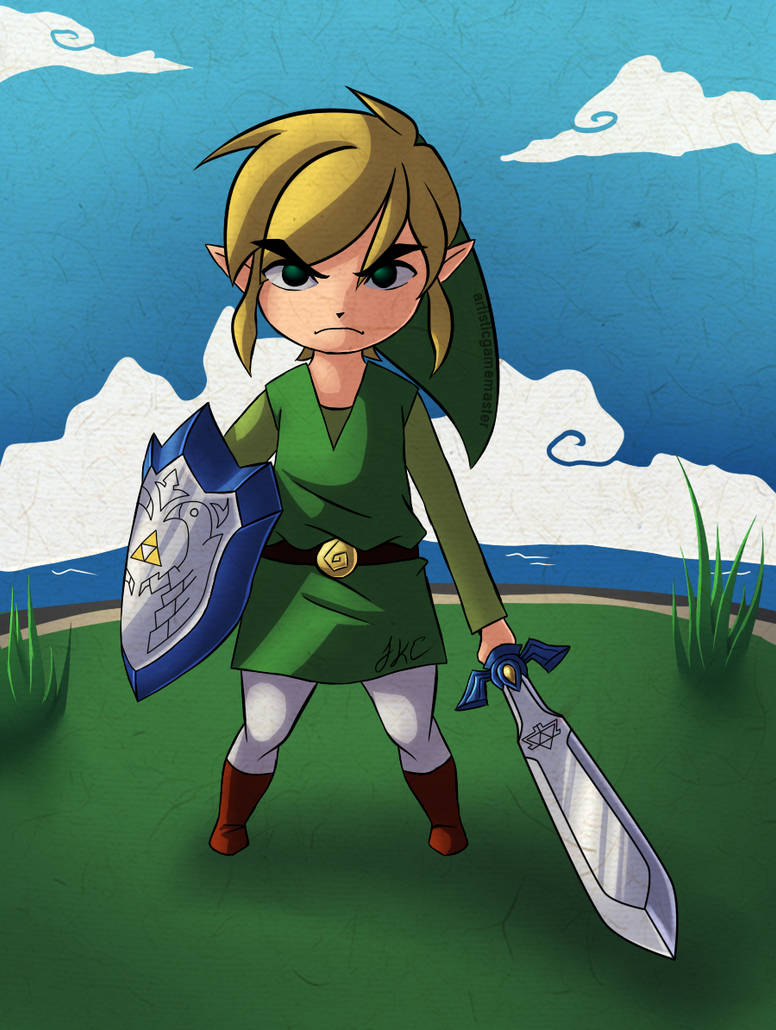 Link - Wind Waker by artisticgamemaster on DeviantArt