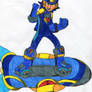 Sonic riders Megaman EXE