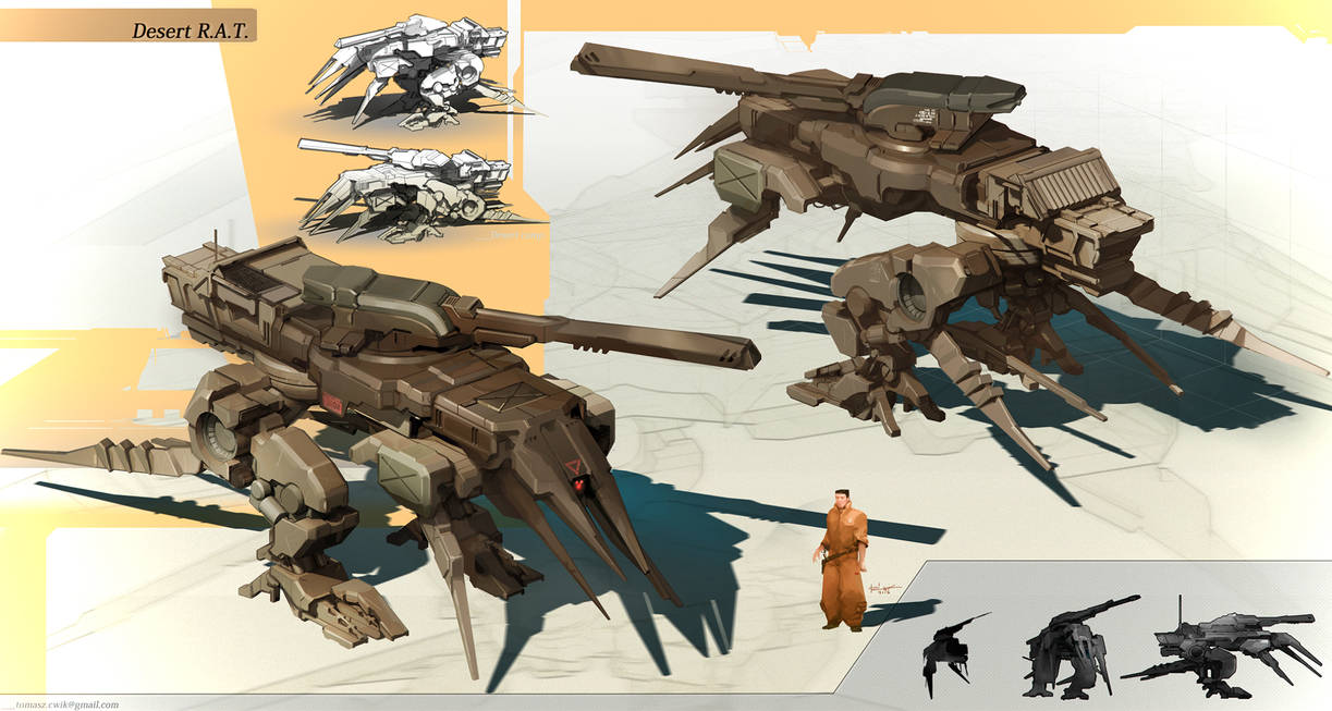 Desert Rats 2d Style Desert-RAT by tomaszcwik on DeviantArt