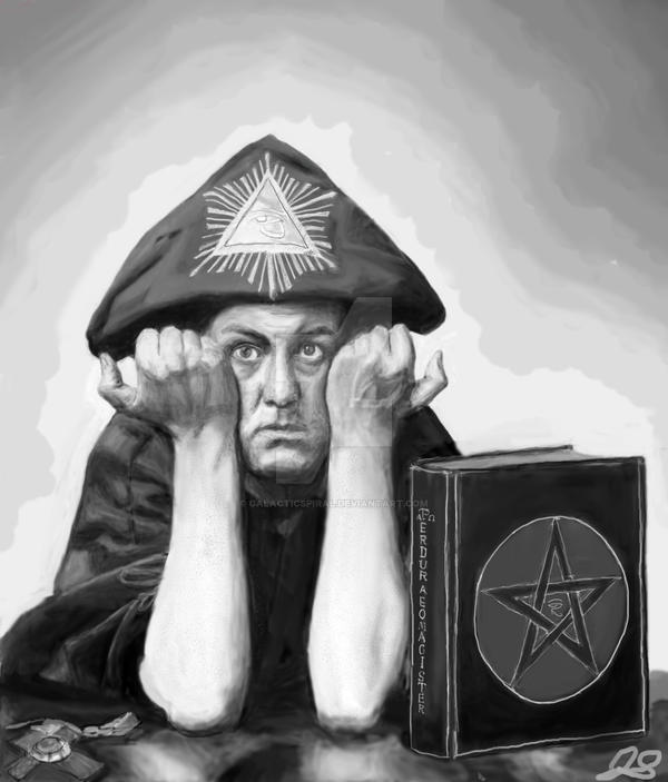 Aleister Crowley by Galacticspiral on DeviantArt