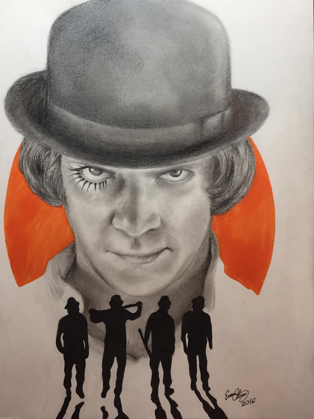 A Clockwork Orange- Alex DeLarge by evanartt on DeviantArt