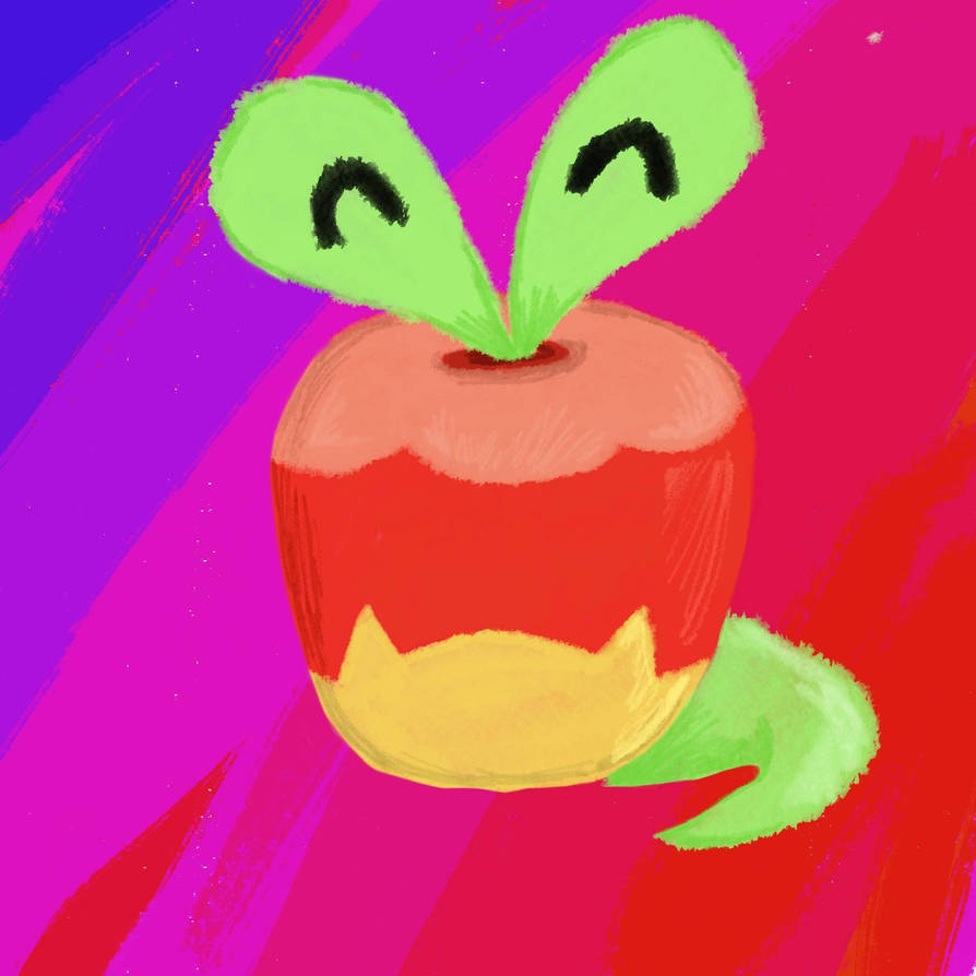 Applin - Day 3 by Puticabrart on DeviantArt