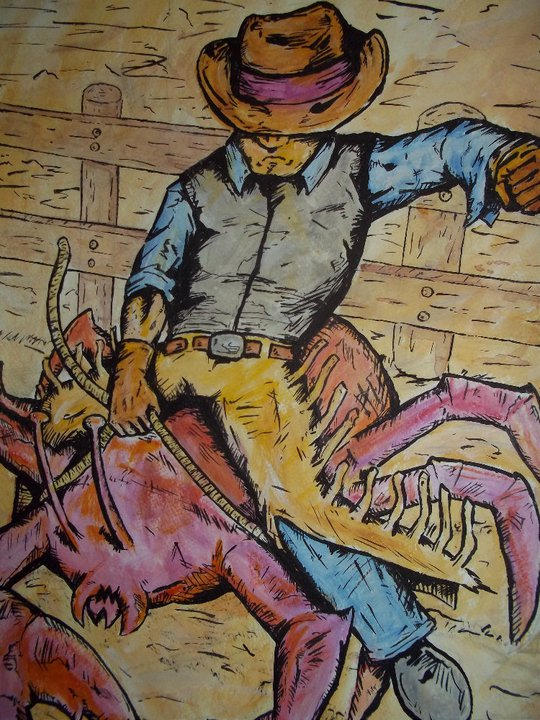 Rodeo Ride Deviantart Crab Rodeo by thedarkwalrus on DeviantArt