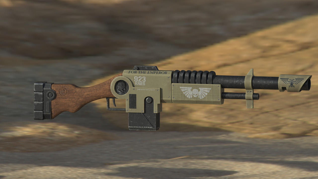 40K Lucius Pattern Lasgun by IndividualGames on DeviantArt