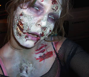 Zombie makeup