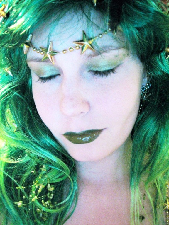 Rydia makeup and wig