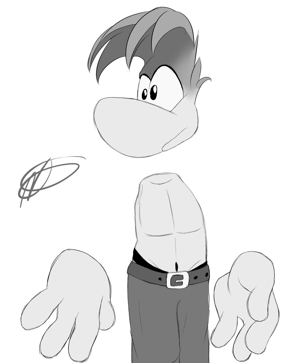 Rayman from Capitan Laserhawk by NocnaFifi on DeviantArt