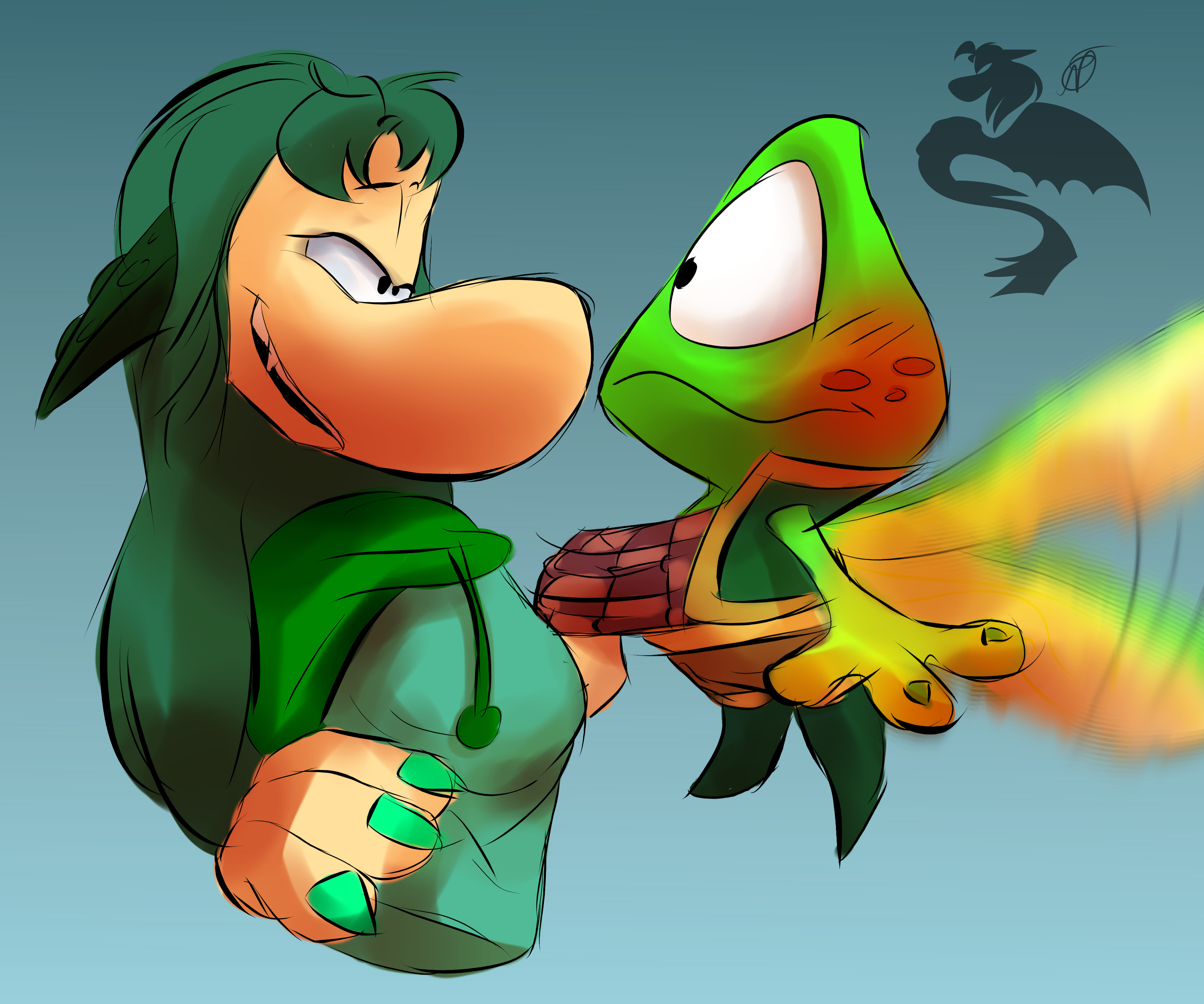 Rayman from Capitan Laserhawk by NocnaFifi on DeviantArt