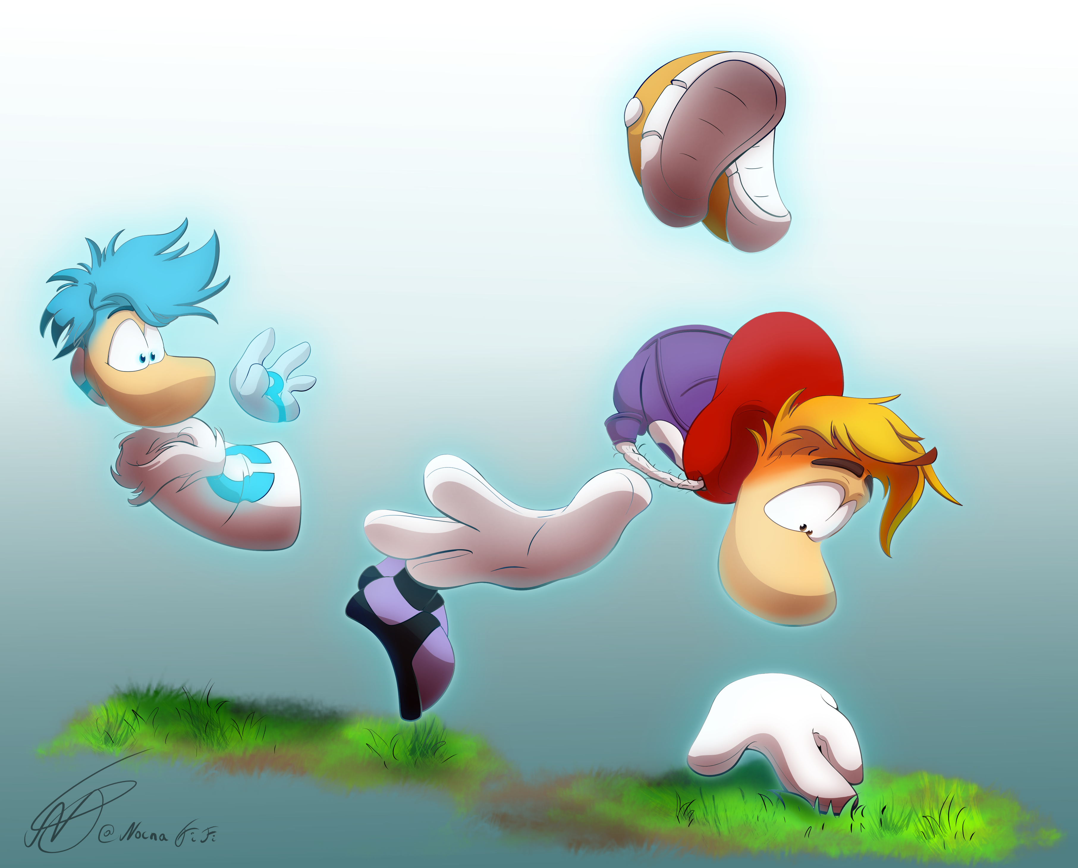 Rayman from Capitan Laserhawk by NocnaFifi on DeviantArt