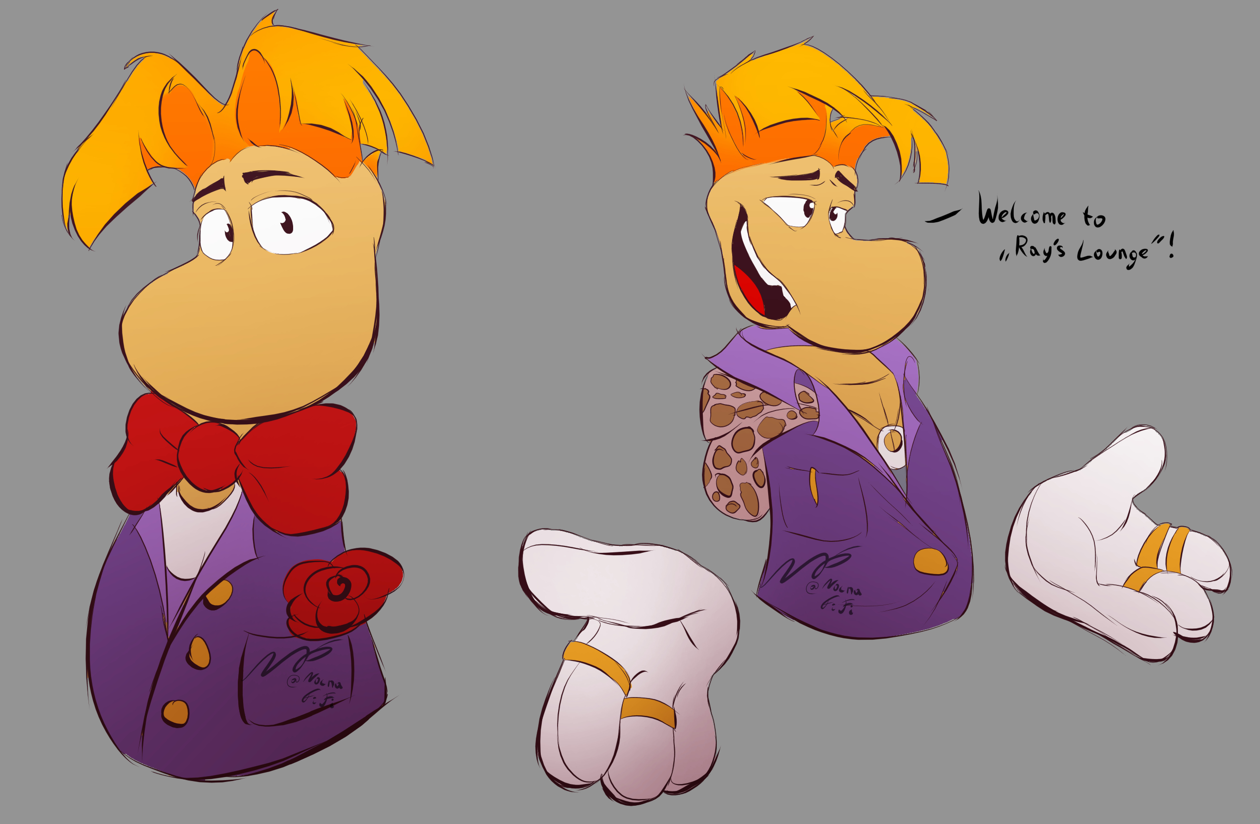 Rayman from Capitan Laserhawk by NocnaFifi on DeviantArt