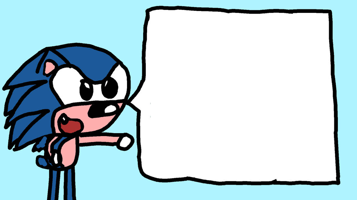 Sonic Says Template by SuperBruh64 on DeviantArt
