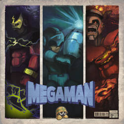 Megaman Comic Cover