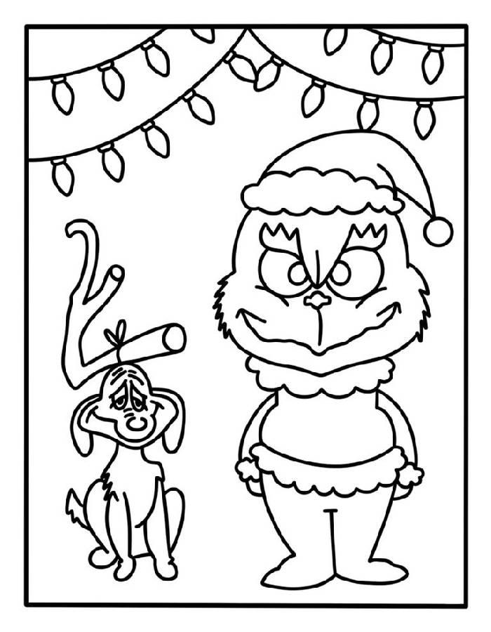 Grinch Coloring Pages (Free PDF Printables) by coloringus on DeviantArt