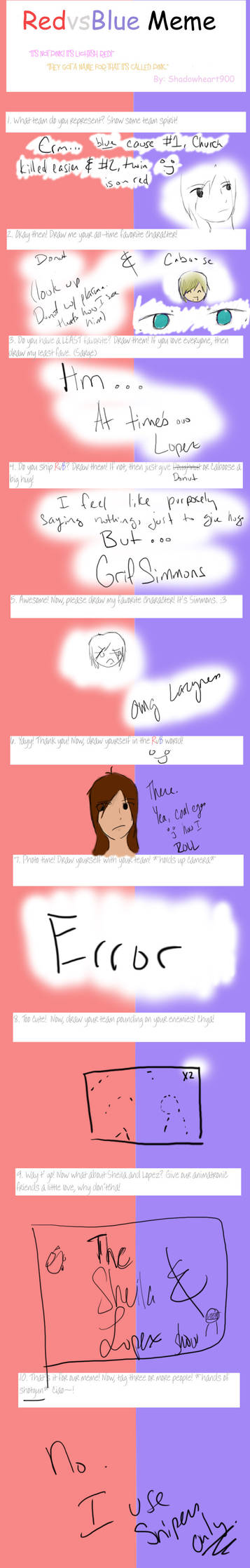 Remember Rvb RvB Meme by blackPaprmoon on DeviantArt