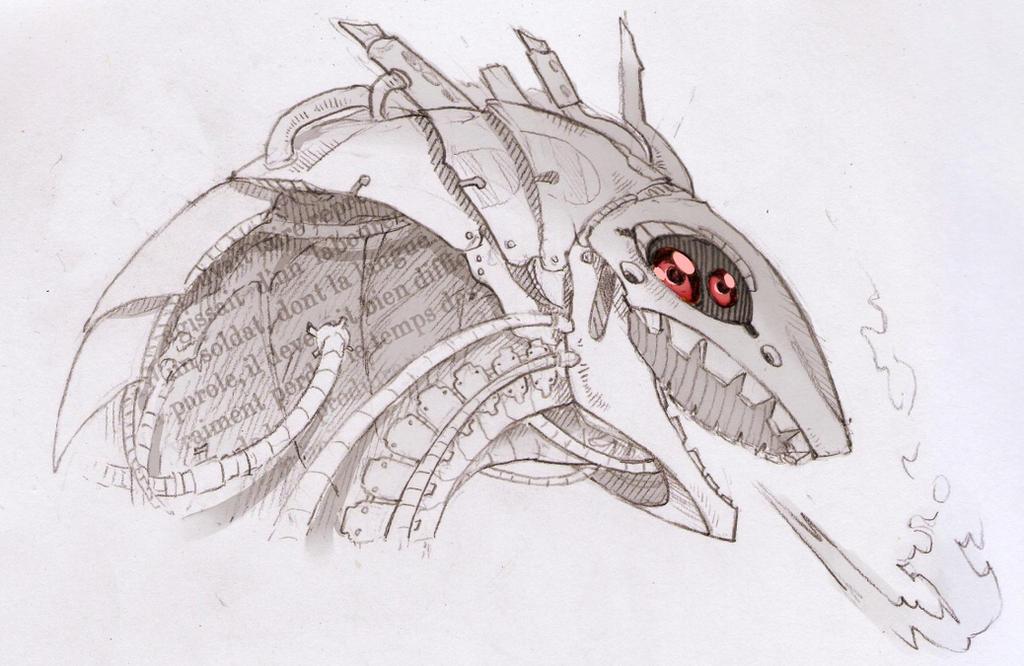 Lizard Mech Cute Lizard Mech by SALAMANSHE on DeviantArt