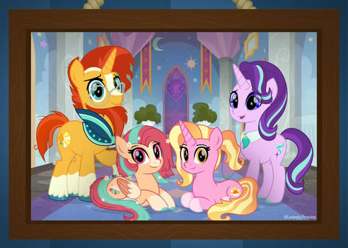 Starlight And Sunburst Family Portrait