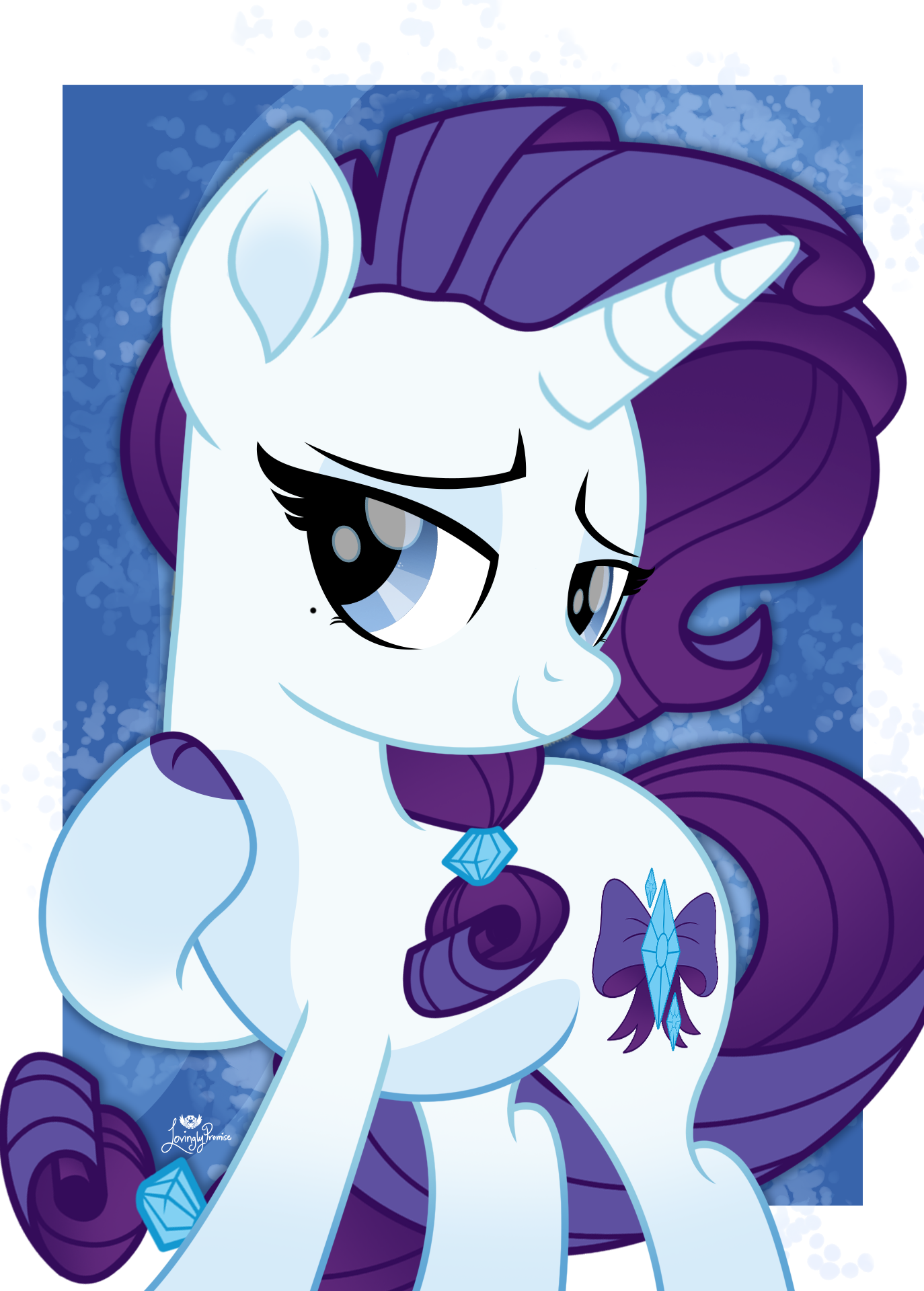 New Born Rarity Rarity New Dawn of Harmony by LovinglyPromise on DeviantArt