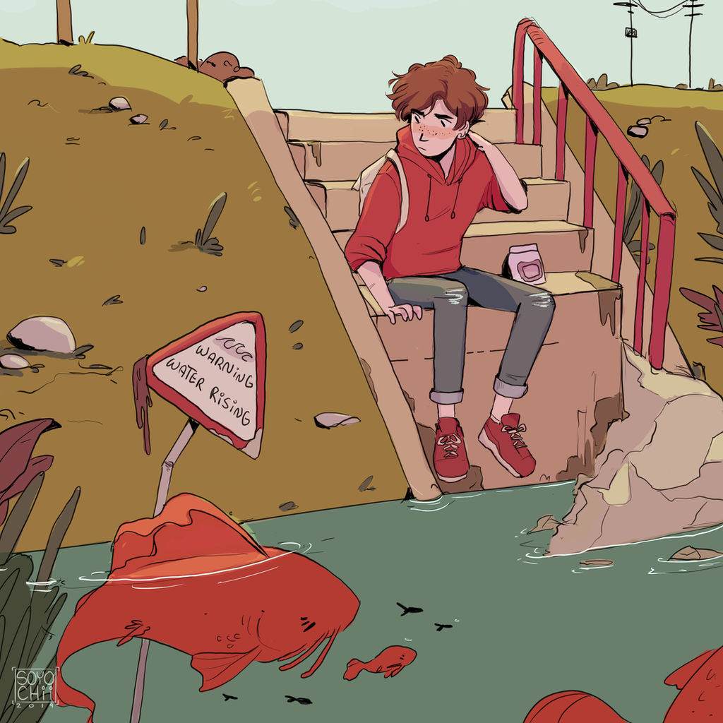 Warning Water Rising by soyochii on DeviantArt