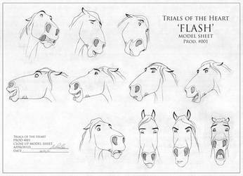 Flash - Model Sheet