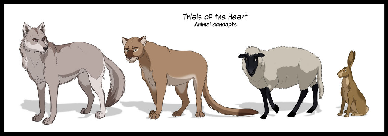 Various Animals - Concept art by Wild-Hearts on DeviantArt