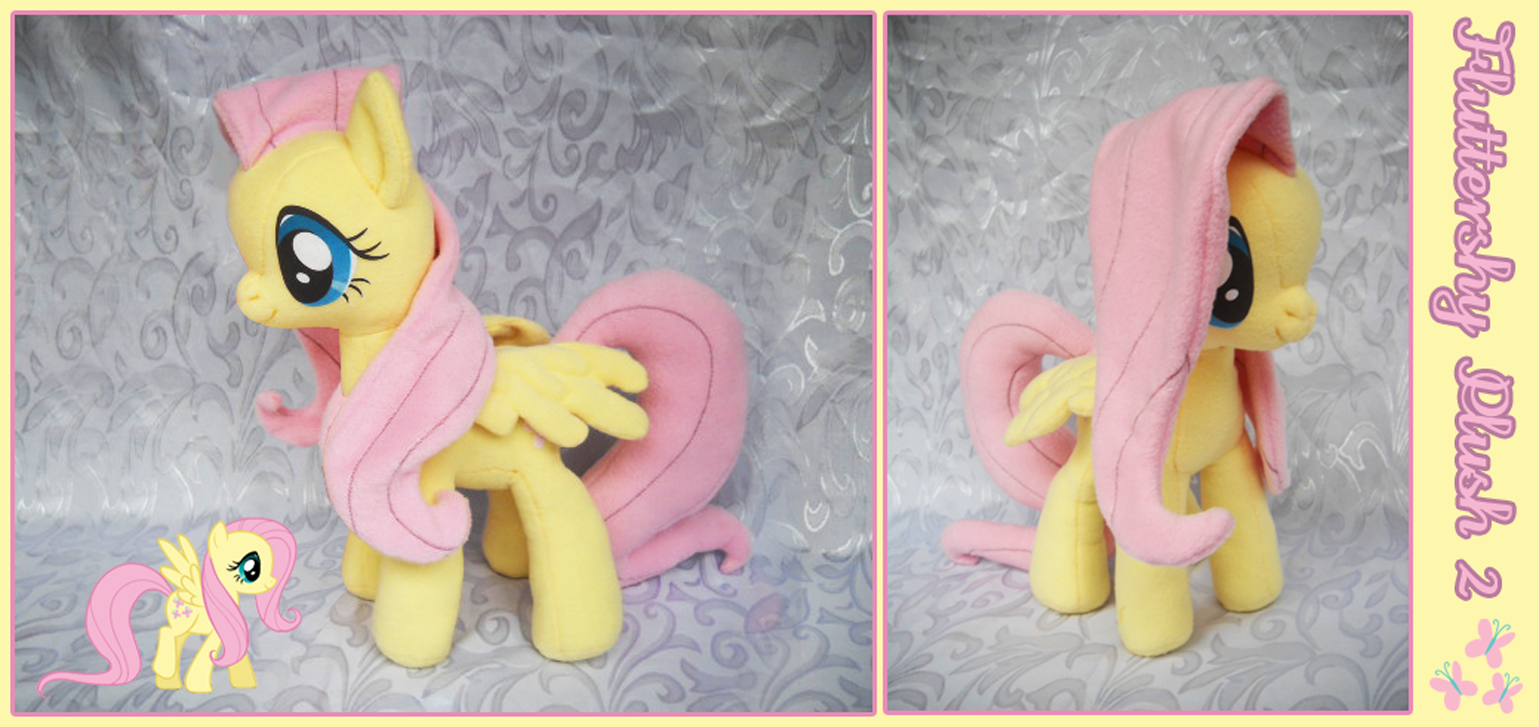 Fluttershy Plushie V2