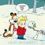 Calvin and Hobbes by Adis