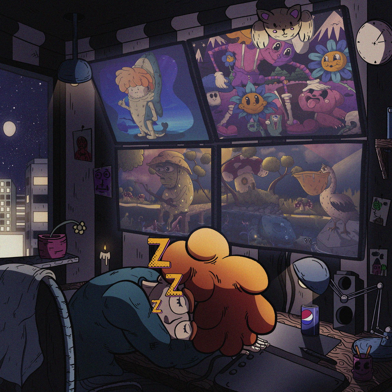 Deviantart Sleep Sleep After Hard Work - art by DominArtPiece on DeviantArt