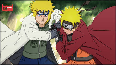 Naruto and Minato