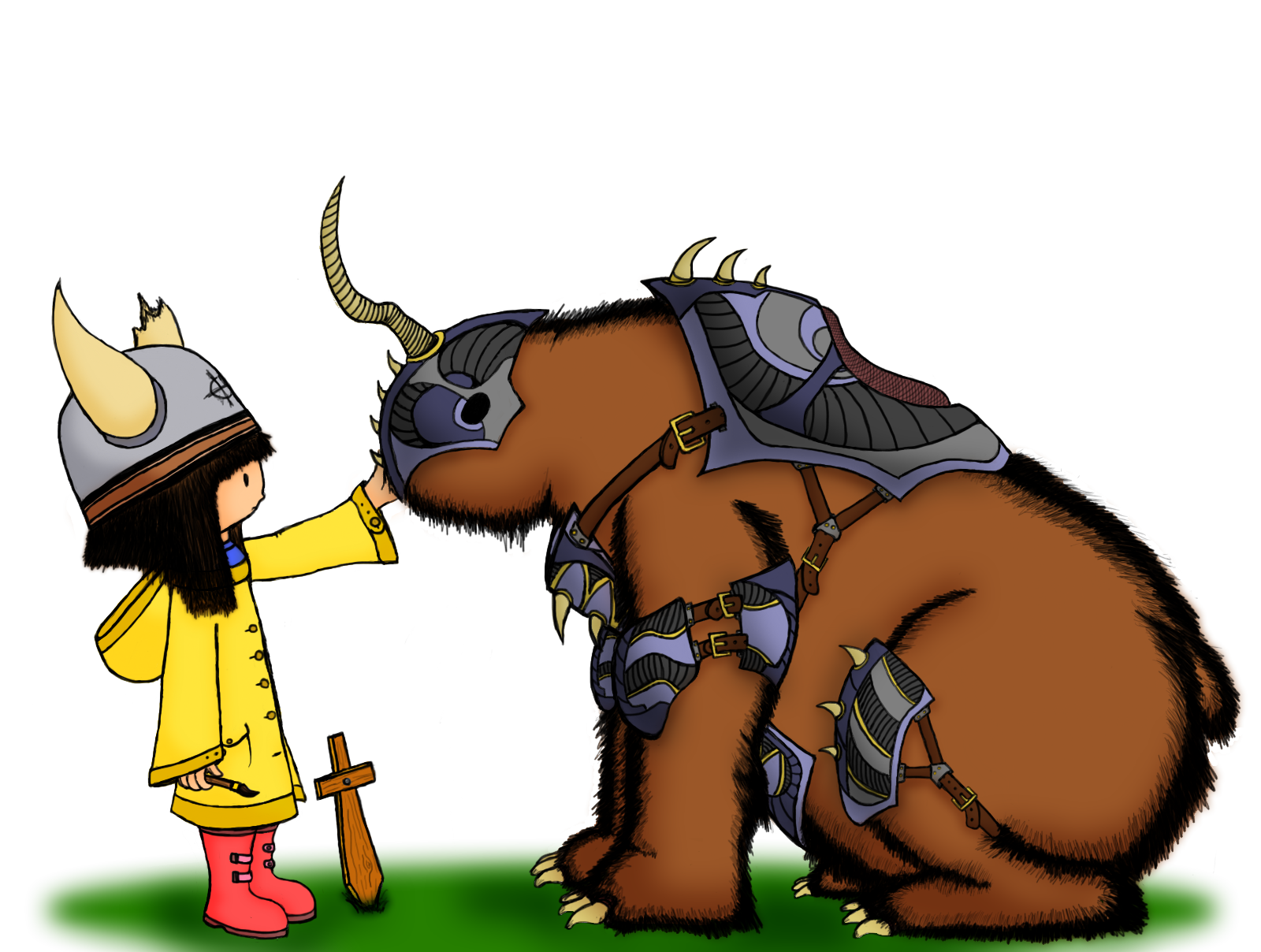 Lone: Bearicorn and Girl