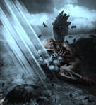 Fallen Zombie Angel by Nagrobek