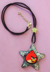 Angry  Birds Necklace