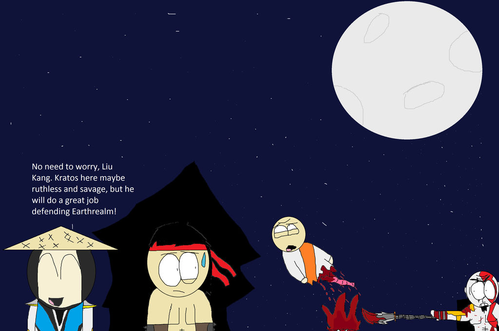 Why Kratos is in MK9 by GodzillaFan1234 on DeviantArt