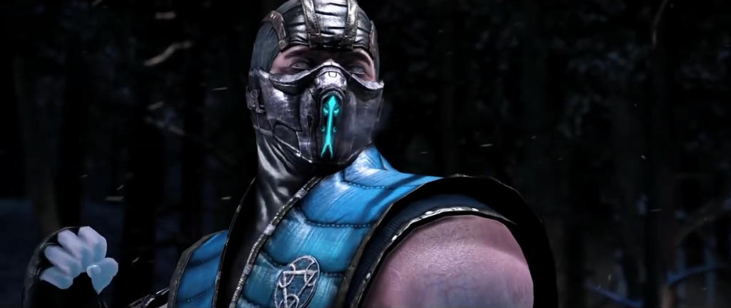 Mortal Kombat 9 Cyber Sub-Zero Fatality 1, 2, Stage and Babality (HD) 