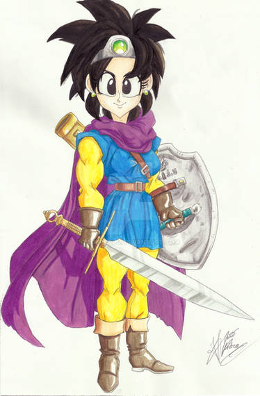 Dragon Quest III] Hero and Warrior by DeeTheArtist on DeviantArt