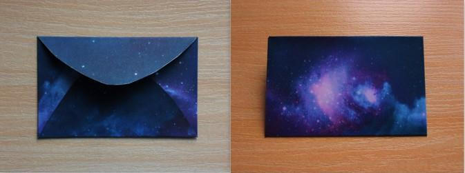 Galaxy Envelopes #2 by FearOfEmotions on DeviantArt