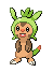 Chespin Sprite Animated