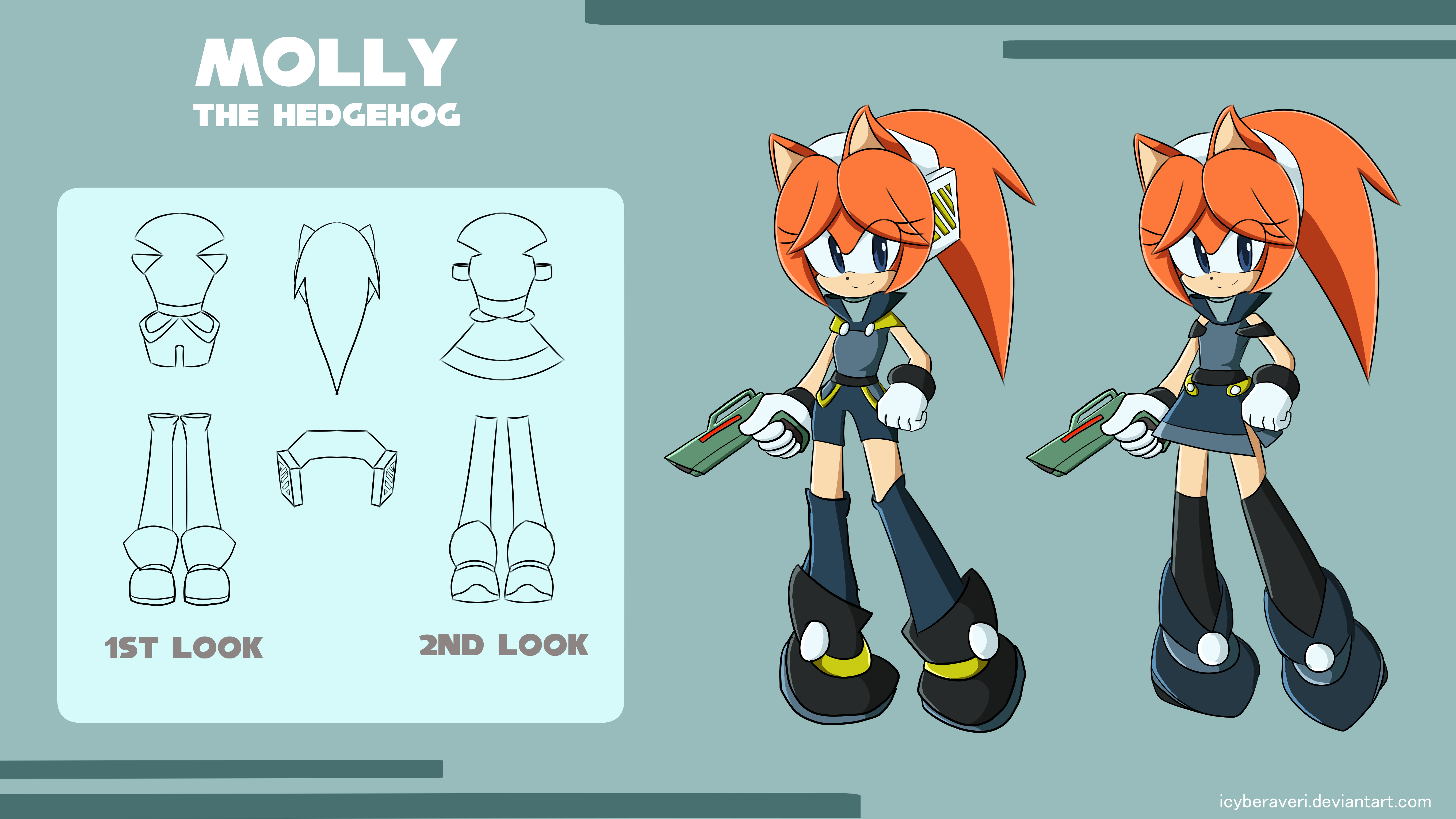 Molly The Hedgehog (Reference) - UPDATED