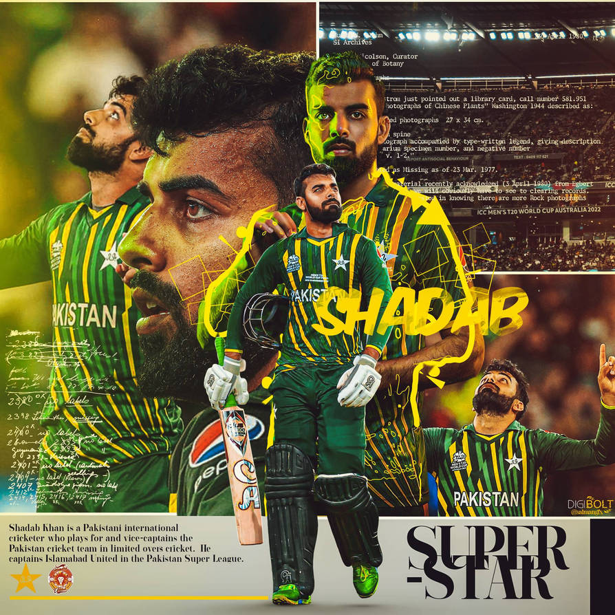 Shadab Sign Shadab Khan Wallpaper by SalmanAli10 on DeviantArt