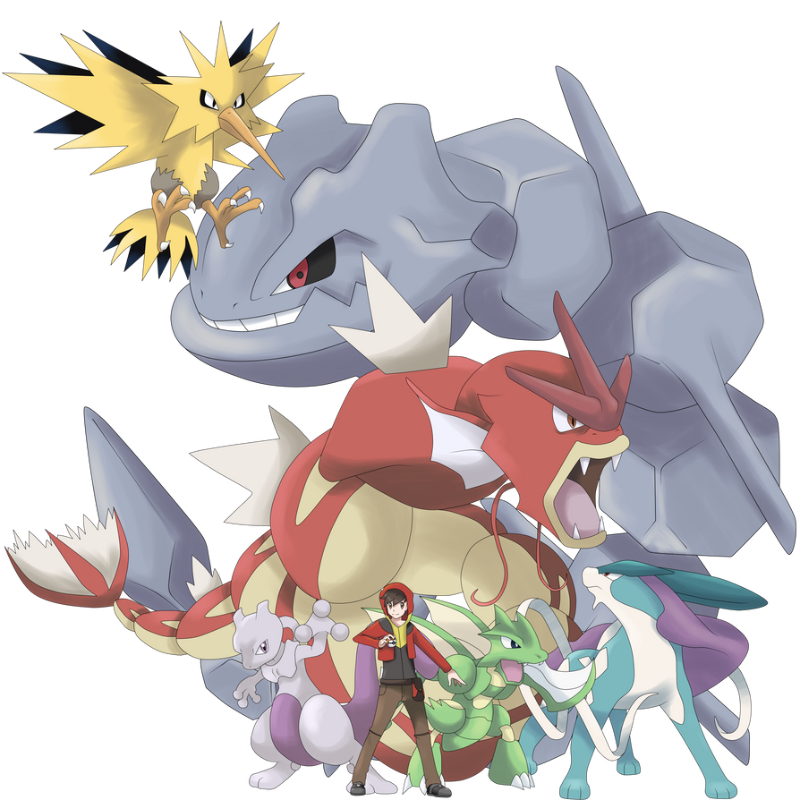 Sebass Pokemon Sebstone's Pokemonteam by Nojiko444 on DeviantArt