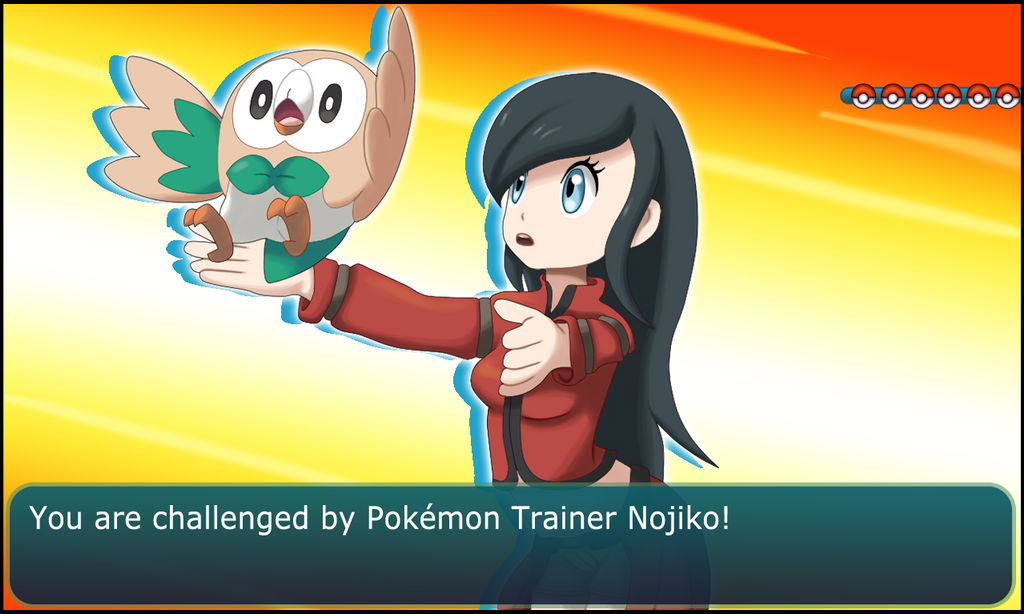 Trainer Nojiko wants to battle!