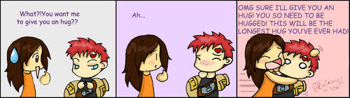 Gaara and the Hug Therapy