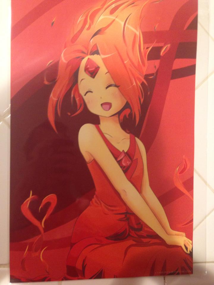 Flame Princess print