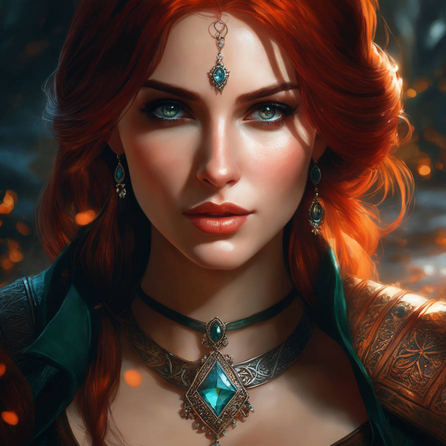 Trisc Deviantart Triss by MichalCzech83 on DeviantArt