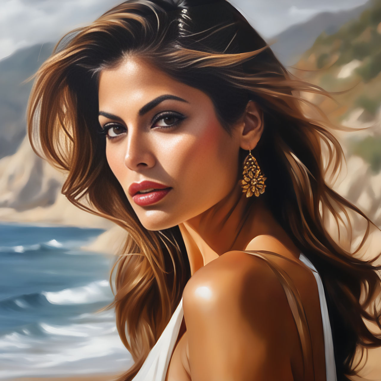 Eva Mendes by MichalCzech83 on DeviantArt