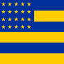 Flag of European Union in US style