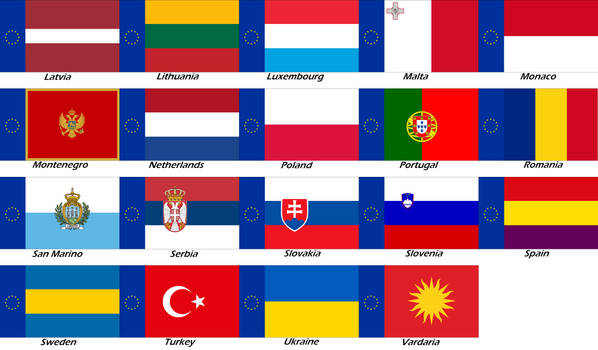 ELTD:R] A Few Countries' Flags and its Evolution by superhornet32 on  DeviantArt
