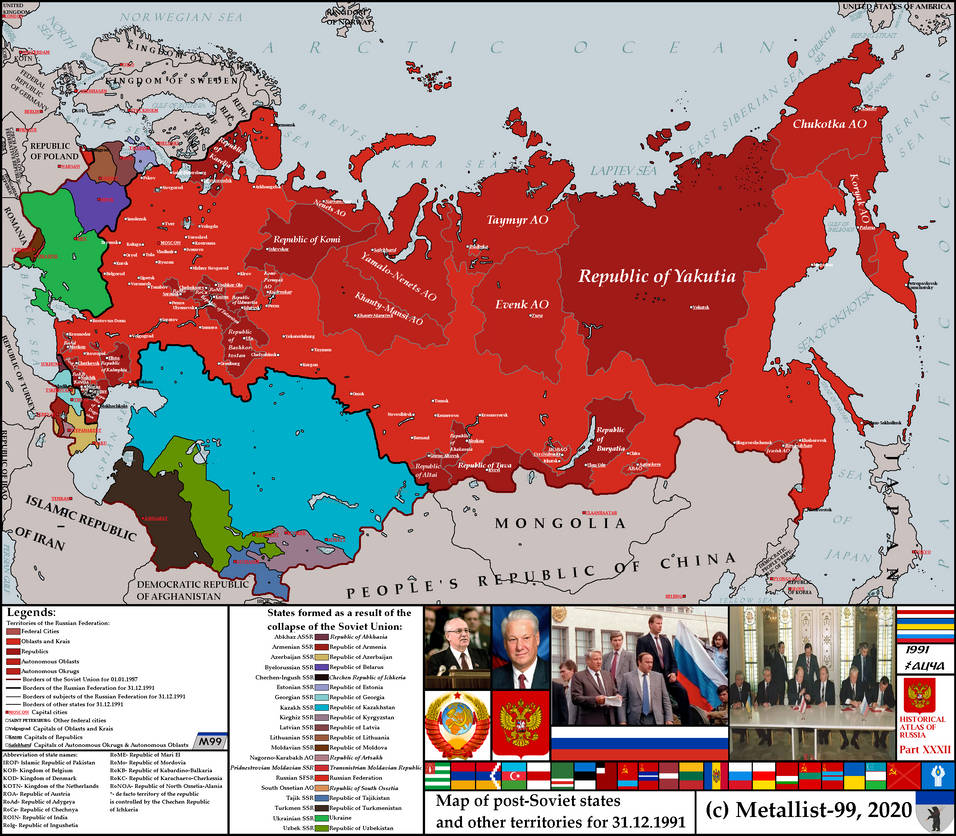 HAoR: Part XXXII- Dissolution of the Soviet Union by Metallist-99 on