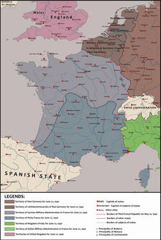 Occupied France in Second World War 1940